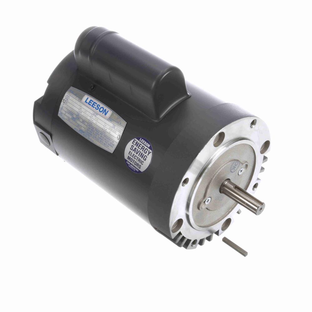 110288.00 Leeson Jet Pump Motor (U6C34DC18 , 1.5 HP, 56 Frame, 3450RPM, 115/208-230V, DP)