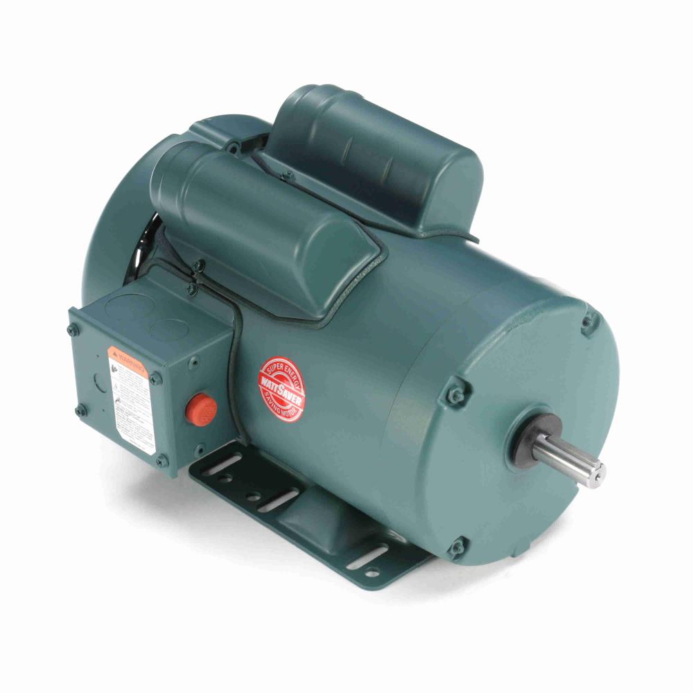113769.00 Leeson General Purpose Motor (M6K17FB37, 1.5 HP, 56H Frame, 1725RPM, 115/208-230V, TEFC) - KG Power Systems