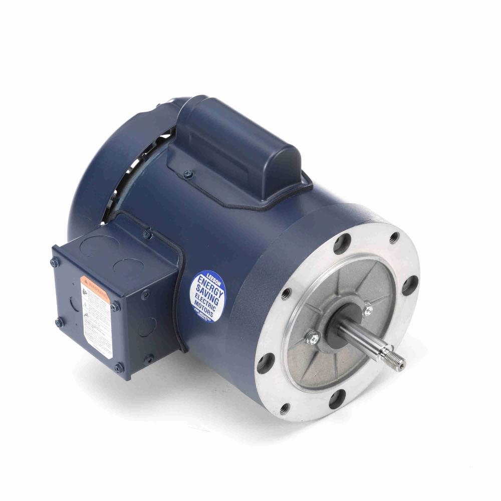 113955.00 Leeson Jet Pump Motor (A6C34FC44, 1/2 HP, 56 Frame, 3450RPM, 115/208-230V, TEFC) - KG Power Systems
