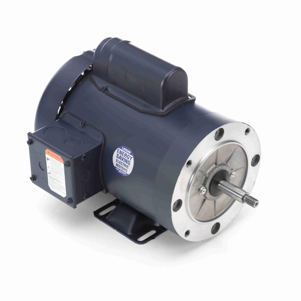 113638.00 Leeson Jet Pump Motor (A6C34FK50, 3/4 HP, 56 Frame, 3450RPM, 115/208-230V, TEFC)