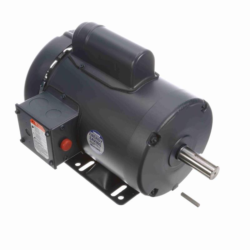 120008.00 Leeson Pressure Washer Motor (M143C17FB2, 1 HP, 143 Frame, 1740RPM, 115/208-230V, TEFC)