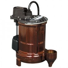 250 Liberty Pumps 250-Series 1/3HP, 115V, 1 Phase, Submersible Effluent Pump with 10′ Cord