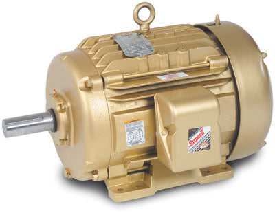 EM2333T Premium Efficient Super-E Baldor Industrial Motor (15 HP, 1800 RPM, 230/460 Volt, 3 Phase, TEFC Enclosure, 254T Frame, F1 Mount) - KG Power Systems