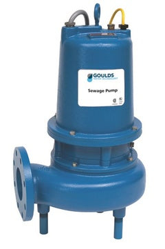 4SD52J1BA Goulds 4SD Series 4" Submersible, Non Clog Dual Seal w/ Sensor Probe Sewage Pumps (5HP 1/60/230 7.00" 26.5MA)