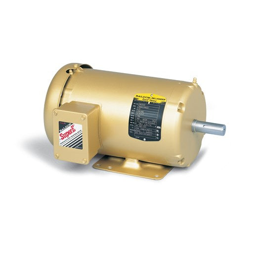 EM3711T Premium Efficient Super-E Baldor Industrial Motor, Three Phase, TEFC, 215T Frame (10 HP, 3600 RPM)