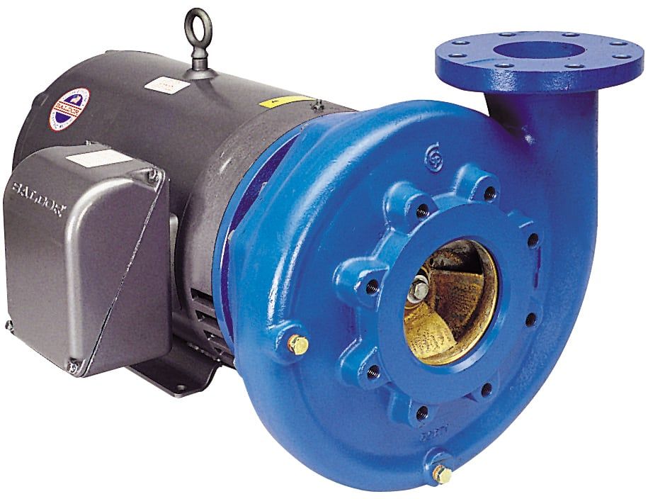 7AI1PBB0 Goulds Centrifugal Pump (25 HP, 230-460 Volt, Three Phase, 60 Hz, 3500 RPM, ODP Enclosure, 7.44" Impeller)