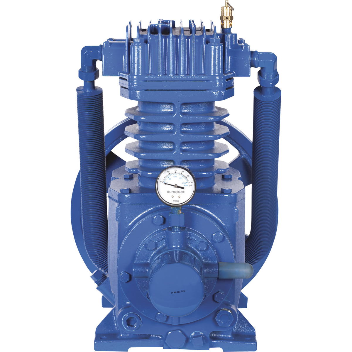 QP-5 Quincy Air Compressor Pump, Two-Stage, Pressure-Lubricated