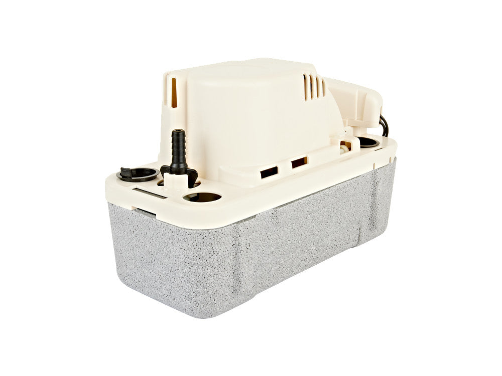 554642 Little Giant Condensate Pump with Anti-Sweat Sleeve (Model # VCMA-20ULS-C-PRO, 1/30 HP, 60 Hz, 115 VAC, 84 GPH, 9.1 PSI, 6ft cord)