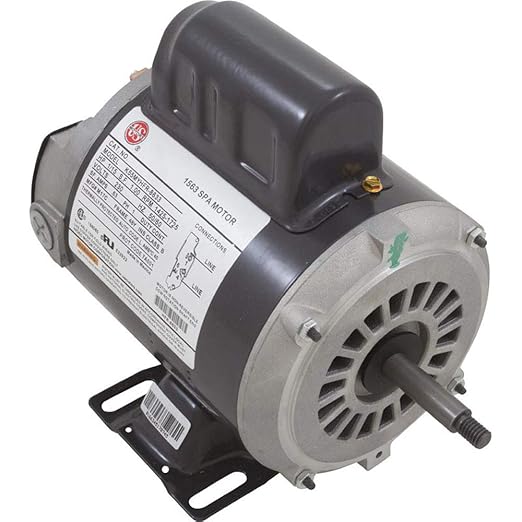 EV230 US Motor Thru-Bolt Pool & Spa Motor (0.067 HP, OPEN , 425 RPM)