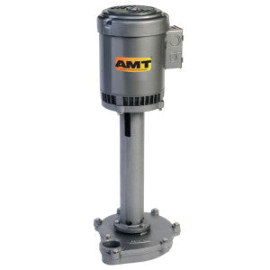 4421-95 AMT Cast Iron Heavy Duty Industrial Coolant Pump (1/3 HP, 1 Phase, 115-208/230V, TEFC, 1-1/4" NPT Discharge, Stainless Impeller)
