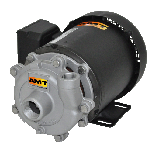 369E-98 AMT Stainless Steel Small Straight Centrifugal Pump (2 HP, 3 Phase, TEFC, 56J Frame, 230/460 Volt, Viton Seal, 6/3 FLA, Stainless Steel)