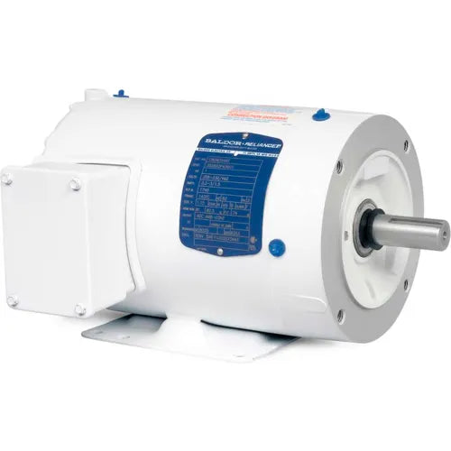 CWDM3542 Baldor Washdown Motor (.75HP, 1765RPM, 3 Phase, 60HZ, 56C Frame, 3514M, TENV, F1) - KG Power Systems