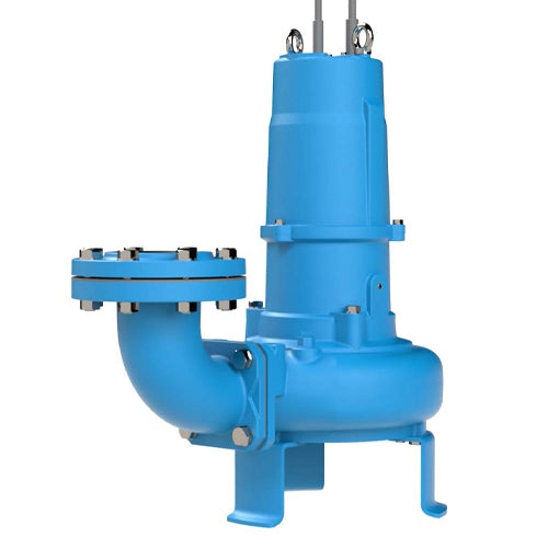 148315 Barnes Pumps SEC Series Submersible Cutter Pump (4SEC5094A, 5 HP, 208-230 Volts, 3 Phase, 1750 RPM, 4" Discharge, 400 GPM Max, 55 ft Max Head, 39 ft Cord)