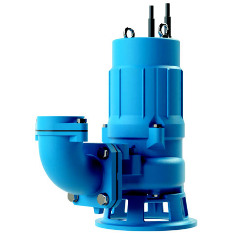 148313 Barnes Pumps SEC Series Submersible Cutter Pump (3SEC2092A, 2 HP, 208-230 Volts, 3 Phase, 3450 RPM, 3" Discharge, 230 GPM Max, 46 ft Max Head, 39 ft Cord)