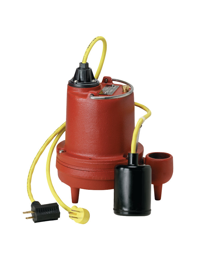 HT41A Liberty Pumps HT40-Series 4/10HP, 115V, 1 Phase, High Temperature (200F), Automatic Submersible Sewage Pump with 10′ Cord