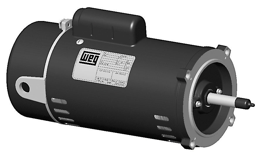 PCJ115 WEG Pool and Spa Pump Motor (1.5 HP, L56J FRAME, 115/230 V, SINGLE PHASE, ODP , 3450 RPM)