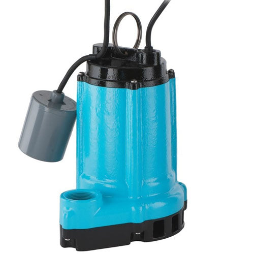 511625 Little Giant 10ECH Series Effluent Pump (10ECH-CIM Model, 1/2 HP, 115 Volt, Single Phase, Manual Switch, 1.5" Discharge, 20' Cord)