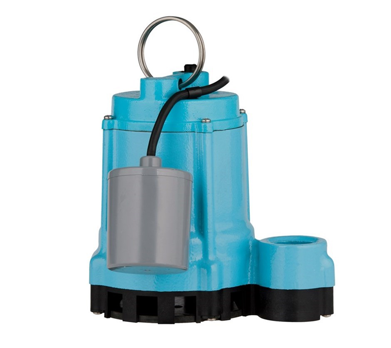 509808 Little Giant 9EC Series Effluent Pump (9EC-CIM Model, 4/10 HP, 115 Volts, Single Phase, Manual Switch, 1.5" Discharge, 30' Cord)