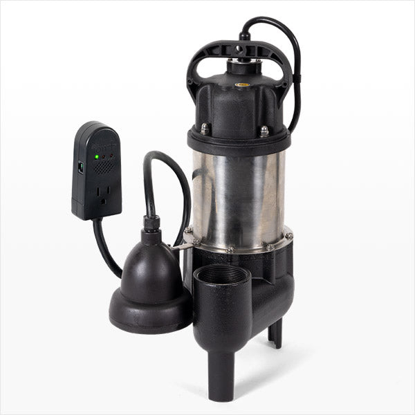 MHP20160iP Ion Technologies Residential Ion+ Sewage Ejector Pump (SHV40i+, 1/2 HP, 1 Phase, 115 Voltage, 2" Discharge) - KG Power Systems