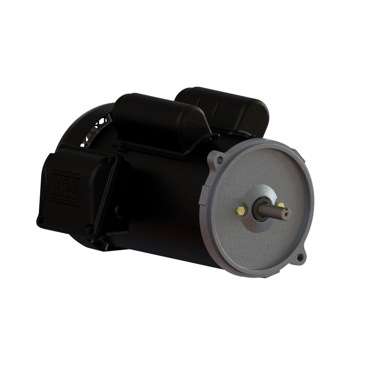 .7518ES1RAD56N-S WEG Farm Duty Auger Drive Motor (3/4 HP, 4P, 56Z Frame, 1 Phase, 115/208-230 Volt, 60 Hz, TEFC Enclosure, Footless Mount)