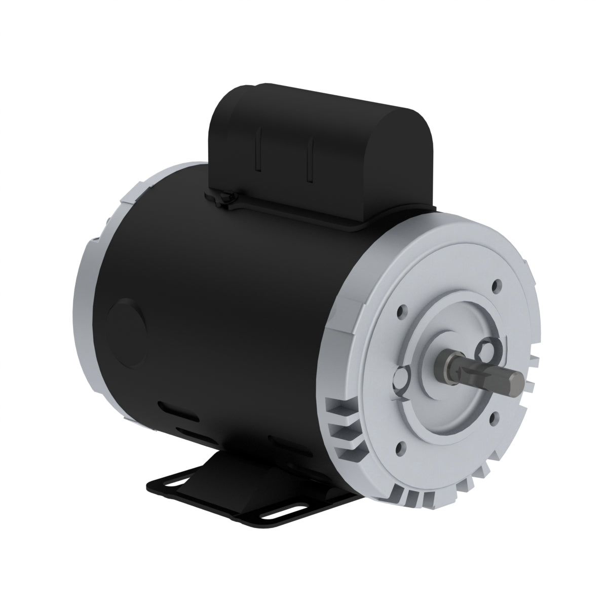 .1218OS1B48CH-S WEG C-Face Motor (.12 HP, 1800 RPM, 1 Phase, 60 Hz, 48CH Frame, ODP, 115/208-230 V)