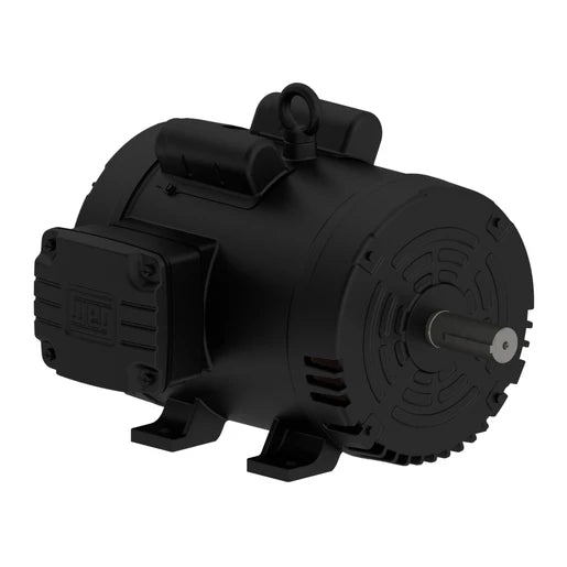 00518OS1CCDOL184T WEG Motor (5 HP, 1800 RPM, 1 Phase, 60 Hertz, 184T Frame, Foot-mounted, ODP, 208-230 V)