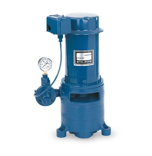 MSE-7 Pentair Sta-Rite MS Series Vertical Multi-Stage Deep Well Jet Pump (1 HP, 115/230 Volt, 60 PSI Max, 1-1/4" Suction, 1" Discharge, Cast Iron)