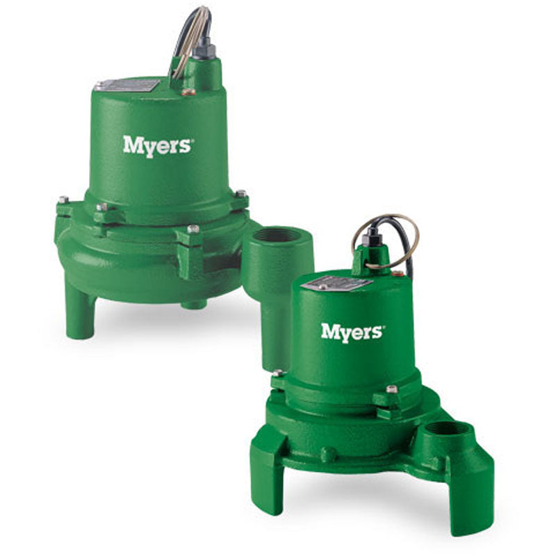 ME3F-11P-01 Pentair Myers Effluent Pump (1/3 HP, 1 Phase, 115 Voltage, 1-1/2" Discharge, Piggy Back Tethered Switch)