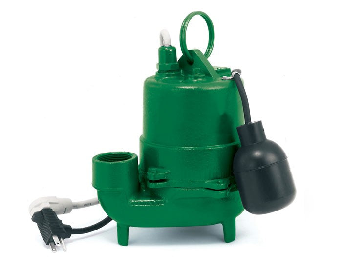 S50HTPC1 Pentair Myers High-Temperature Cast Iron Effluent Pumps (Model # 27446A000, 1/2 HP, 115 Volt, 1 Phase, 2" Discharge, 12 Amps, Tethered Automatic Switch, 20' Cord, Control Panel Not Included) - KG Power Systems