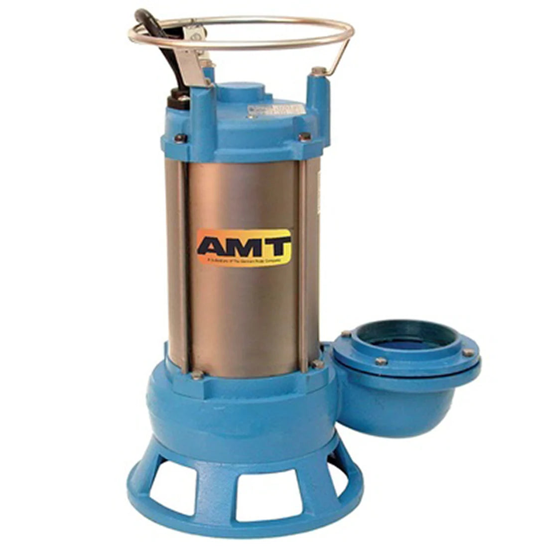 AMT Pumps 5763-95B, 50 Hz Submersible Shredder Sewage Pump (2 HP, 1 PH, 220V, 3" Discharge, 13 FLA, 50 Hz, 1.1 Max Dia. Solids, 10' Cord)