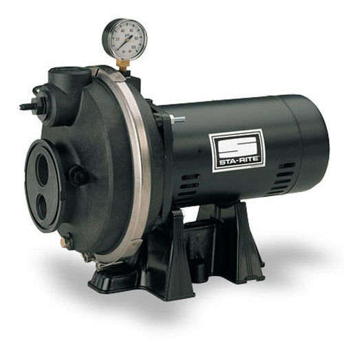 PLC-2L Pentair Sta-Rite Convertible Deep Well Jet Pumps (1/2 HP, 1 Phase, 115/230 Volt, 1-1/4" Suction, 1" Discharge, Fiberglass Reinforced Thermoplastic Body)