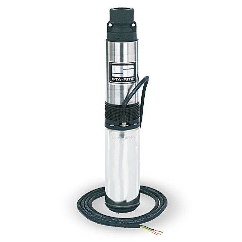 STEP20-03 Pentair Sta-Rite ST.E.P Plus Series 4" High-Head Multi-Stage Submersible Effluent Pumps (1/2 HP, 5 Stages, 115 Volts, 10 Cord Length, 1-1/4" Discharge, 20 GPM)