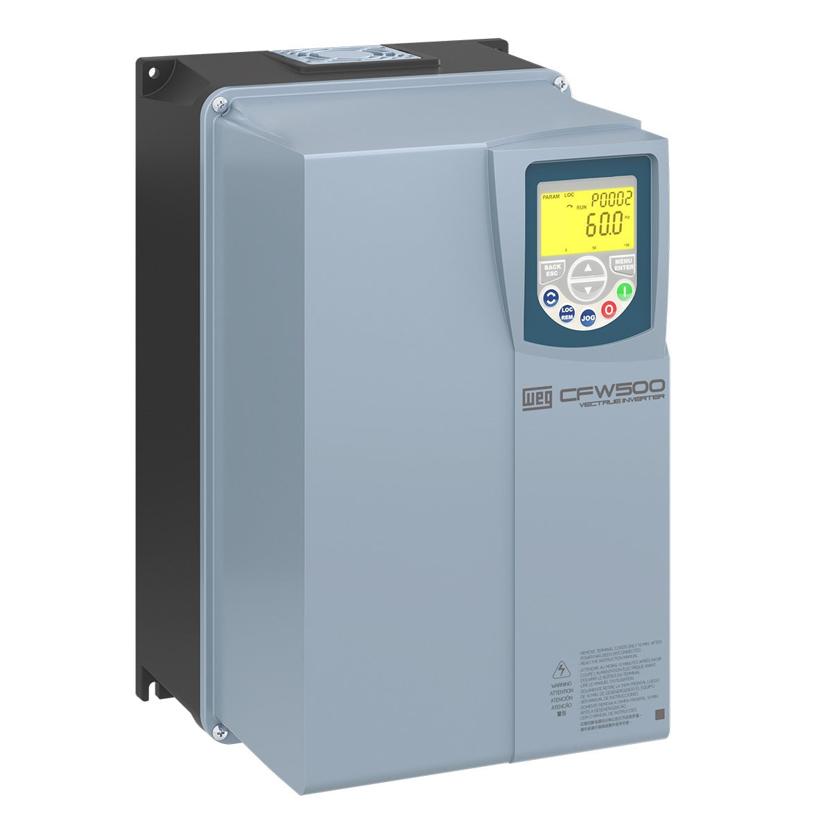 CFW500B01P7T5DB66 WEG Variable Speed Drive CFW500 Series (500-600 Volt, 3 Phase, 1.7A, IP66)