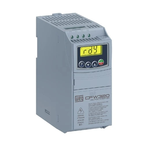 CFW320A02P6S2NB20 WEG Variable Speed Drive (200-240v, Single Phase, 2.6A, IP20, Standard without Braking)