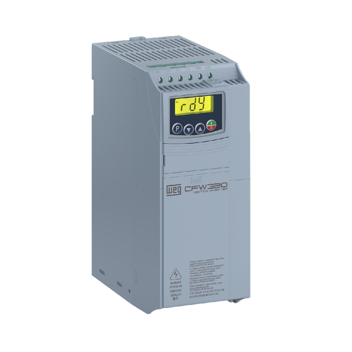 CFW320C14P0T4DB20 WEG Variable Speed Drive (380-480V, Three Phase, 14A, IP20, Standard with Braking)