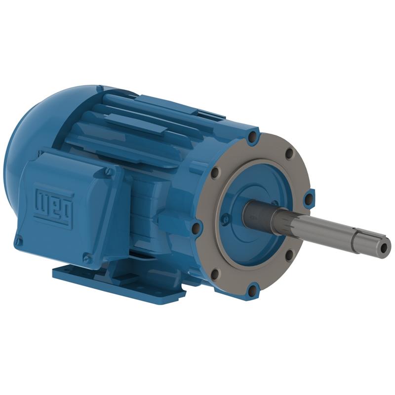 10018ET3G405JP-W22 WEG Motor, Close Coupled Pump Motor (100 HP, 404/5JP FRAME, 460 V, THREE PHASE, TEFC , 1775 RPM)
