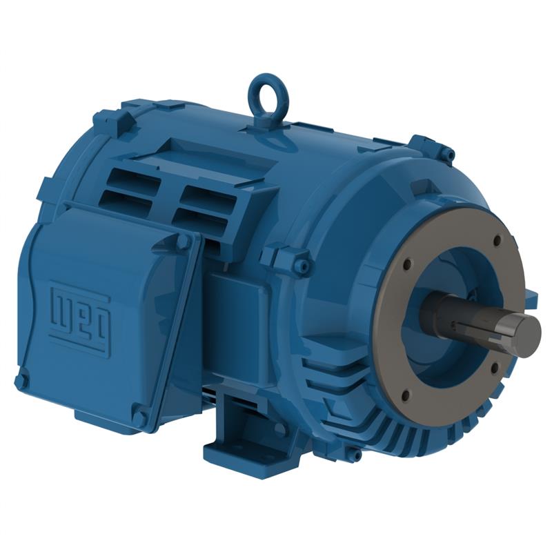 12518OT3G405TC-W40 WEG Motor (125 HP, 1800 RPM, 3 Phase, 404/5TC Frame, ODP, 460 Voltage, Foot Mount) - KG Power Systems