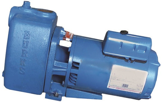 20WA6 Burks Self Priming Centrifugal Pumps (2 HP, 1 Phase, 1 Suction & Discharge, 3500 RPM, ODP)
