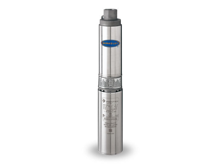 B10P4MS05121-03 Berkeley 4" Submersible Pump Package (10 GPM, 1/2 HP, 7 STAGES, 1 PH, 115 V) - KG Power Systems
