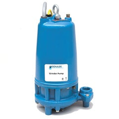 1GD31G2DDSH Goulds 1GD Series, Dual Seal Submersible Grinder Pump (2 HP, 200 Volts, 60 Hz, 3 Phase, 3500 RPM Motor, 4-1/4" Silicon Bronze Impeller, 1-1/4" NPT Discharge)
