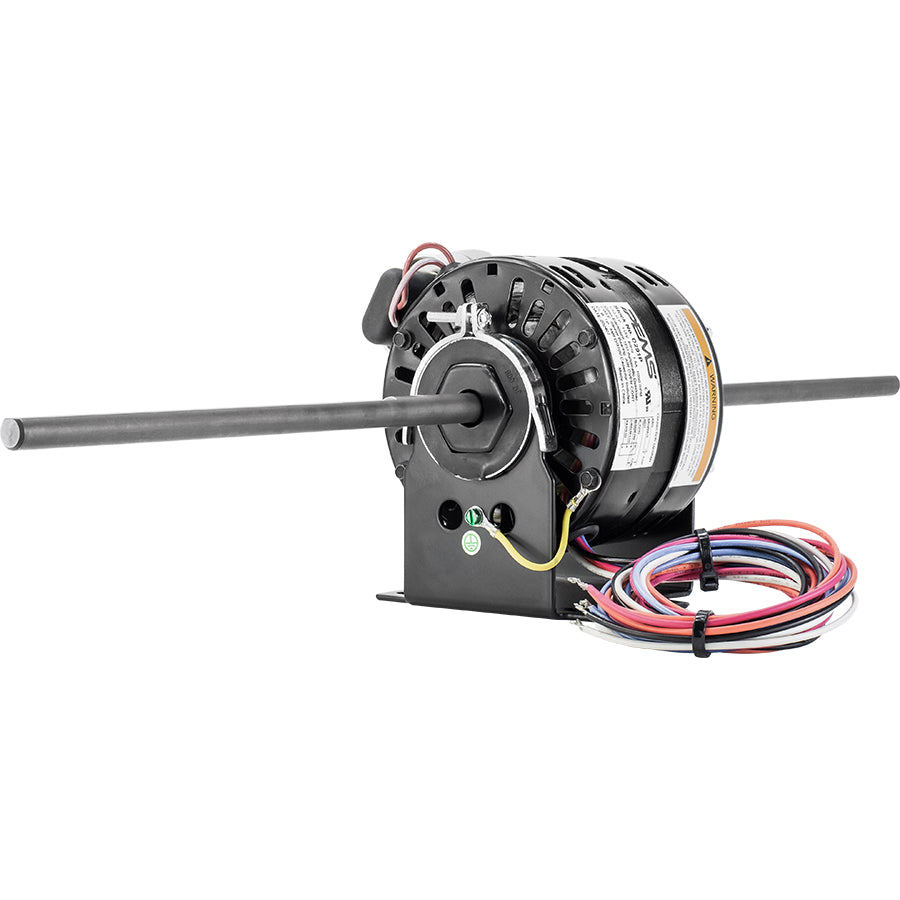 FASCO D291 Electric Motor Direct OEM Replacement, 1/10 HP 1050 RPM 4-Speed 115 Volt