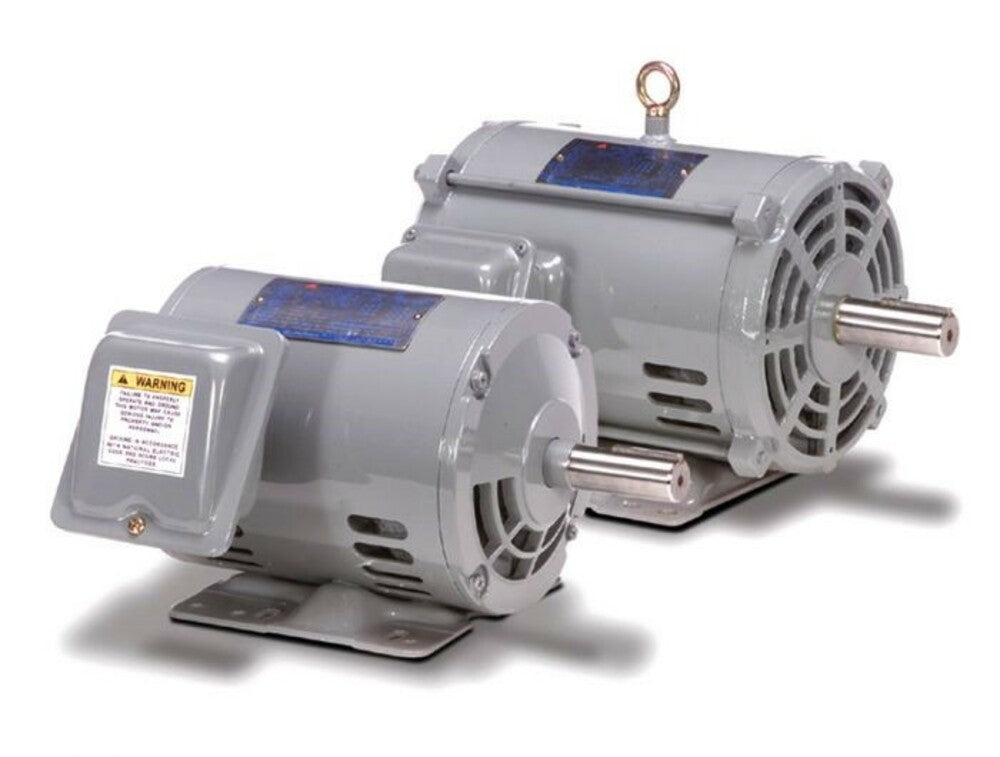 DTP0034 TECO-Westinghouse General Purpose Motor (3 HP, 3 Phase, 182T Frame, ODP Enclosure, 230/460 Volt, Reverse Rotation, Rolled Steel, Rigid Base, Single Shaft)