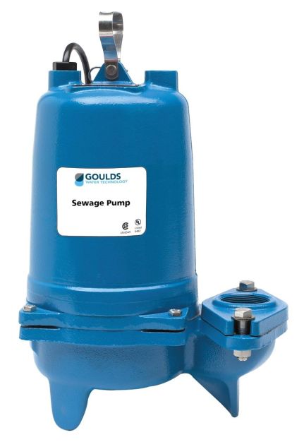 WS0729BF Goulds Submersible Pump (2" NPT Discharge, 3/4 HP, 1 Phase, 220V, 1450 RPM, 8.6 Amps, 5.75" Impeller, Cast Iron, 50 Hz) - KG Power Systems