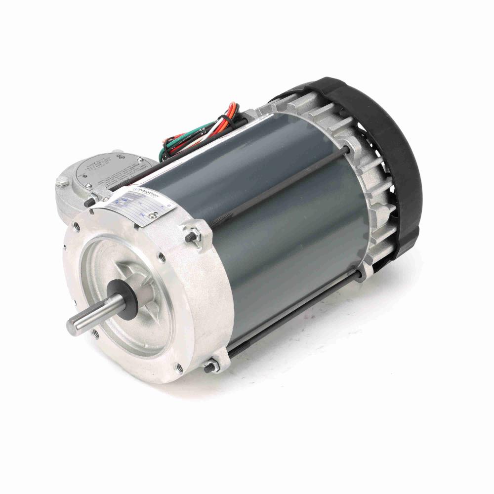 C1818 Marathon Explosion Proof Motor (Capacitor Start, 1/4 HP, 1140 RPM, 56CZ Frame, 6.5" Diameter, EPFC Enclosure, Single Phase, 115 Volt, C-Face, Rolled Steel, Footless)