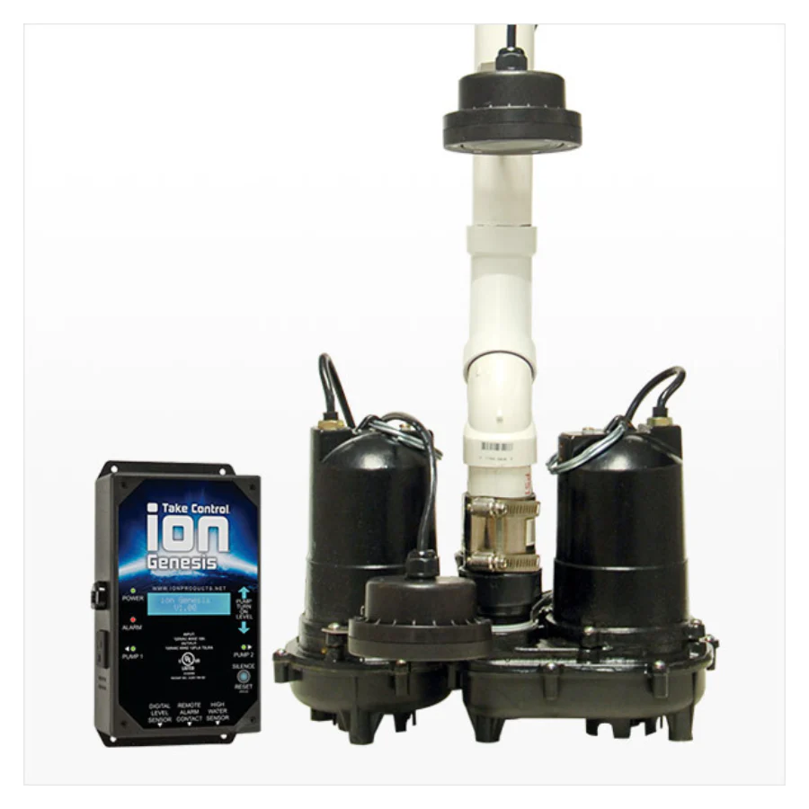 Ion Technologies MPK20270, MPPII Power Pac System, 1/3 HP, 115 Volts, 1 Phase, 1-1/2" NPT Discharge, 45 GPM Max, 24 ft Max Head, 10 ft Cord, Manual