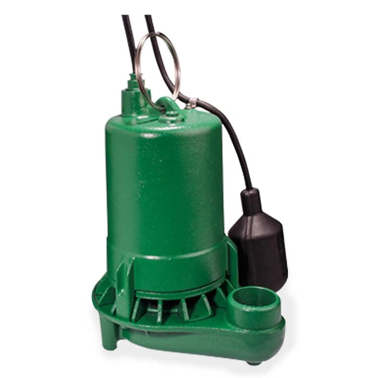 MSCI50T20 Myers Submersible Sump Pumps (1/2 HP, 1 Phase, 115V, 20' Cord Length, 1-1/2" Discharge, Piggy Back Tethered Switch)