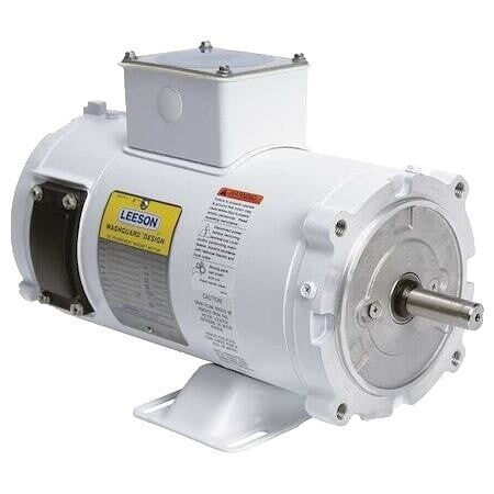 121944.00 Leeson Farm Duty Motor (C145T17FB92, 3 HP, 145T Frame, 1740RPM, 230/460V, TEFC)