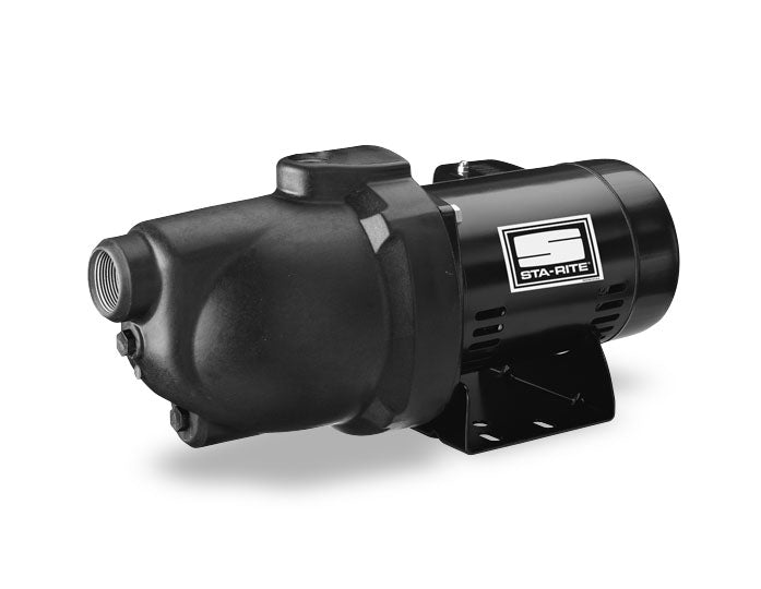 PNC-10 Pentair Sta-Rite PN Series Shallow Well Jet Pump, Corrosion Resistant (1/2 HP, 115/230V, 1 Phase, 25' Max. Lift, 6.4 GPM @ 10 FT/40 PSI)