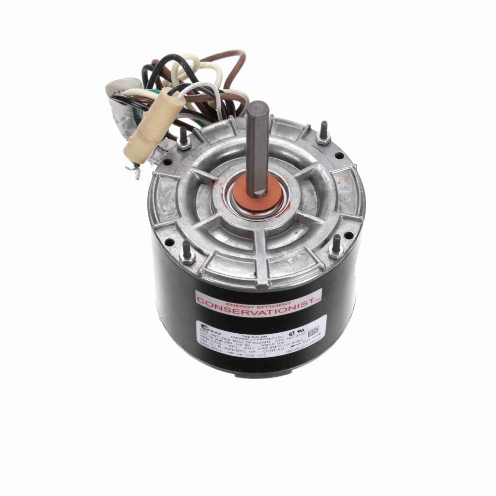 9722 Century Condenser Fan Motor 5in. Diameter, 42 Frame, Condenser Fan