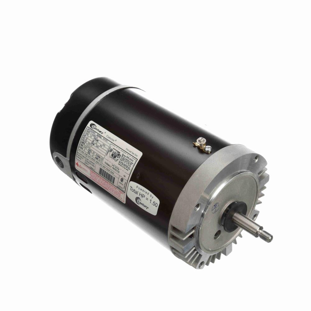B229SE Century Pool Pump Motor (1.5 HP, 1 Ph, 60 Hz, 230/115 V, 3600 RPM, Y56J Frame, ODP)